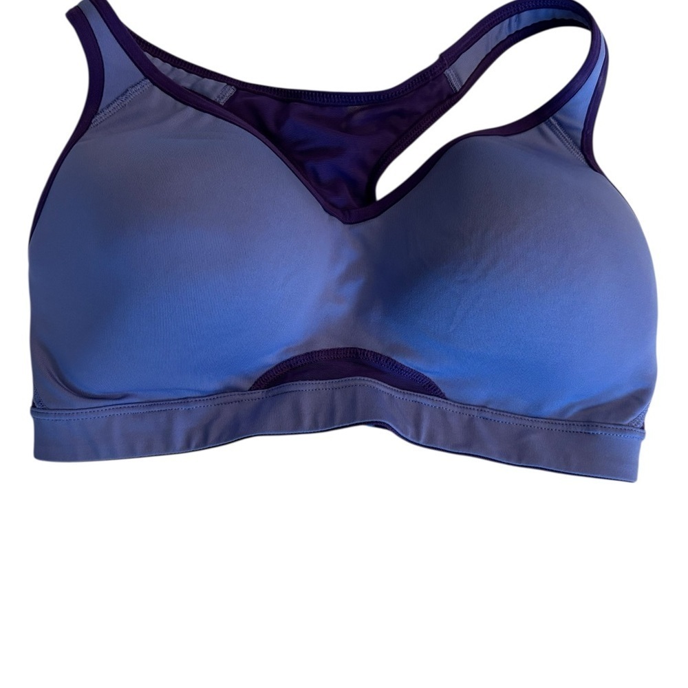 Old Navy Women's Purple/Blue Sports Bra Racerback size 34D